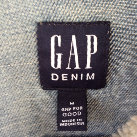 Gap Denim Jacket Size Medium - Picture 7 of 7